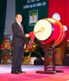 HUAF successfully held the opening ceremony in the new academic year of 2016-2017