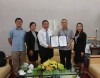 The MoU signing ceremony of cooperation between Heng Samrin Thbongkhmum University, Cambodia and HUAF