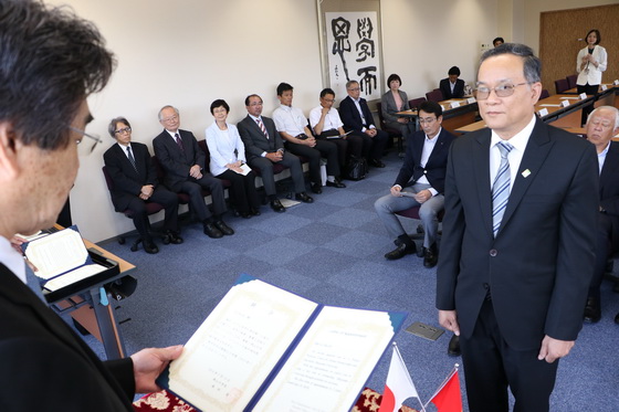 Assoc.Prof. Dr. Le Van An was appointed as the honorary professor at Okayama University, Japan