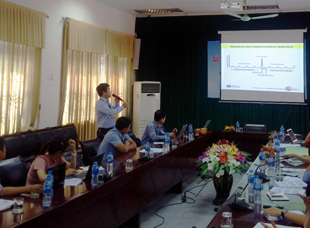 REACT Vietnam partner internal replication training at Hue University of Agriculture and Forestry (HUAF) - Integrating climate change in research: good practices