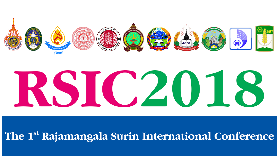 Rajamangala Surin International Conference 2018 Surin, Thailand