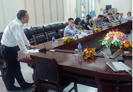 REACT Vietnam partner internal replication training at Hue University of Agriculture and Forestry (HUAF) - Integrating climate change in research: adaptation, risk management strategy: theory and practical practices